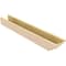 Ekena Millwork 6in. W x 4in. H x 36in. L Ridgewood Woodgrain TimberThane Rafter Tail, Primed Tan RFTUR06X04X36RIDRCPR - alternate 3